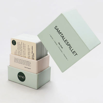 خرید 90g/deck Custom Couple Friend Question Game Cards for Family Challenges Fun Entertainment Playing Cards online manufacture