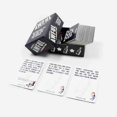 خرید Eco-friendly Custom Team Question Discussion Card Game Design Printing Couples Adult Drinking Game Cards online manufacture