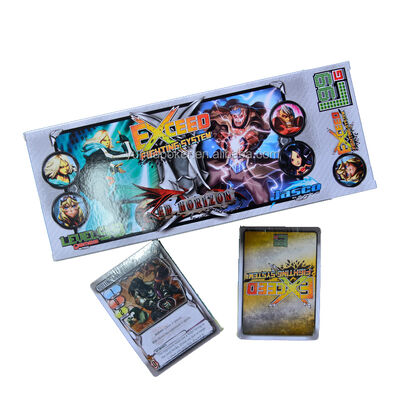 خرید Custom design accepted paper trading cards deck printing holographic game card battle character game online manufacture
