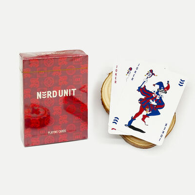 خرید عمده فروشی دوستدار محیط زیست دو طرفه 57x87mm کارت های بازی سفارشی برای استفاده شخصی پوکر و بازی online manufacture