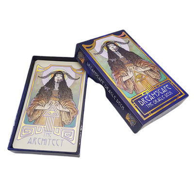 خرید کارتهای اسرارآمیز تاروت جادوگر مدرن 70 * 120 میلی متر اندازه سفارشی online manufacture