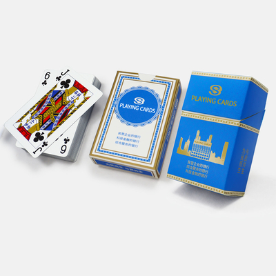 طراحی سفارشی کیف سیگار پلاستیکی دو دیک پوکر کارت بازی فرهنگ شرکت