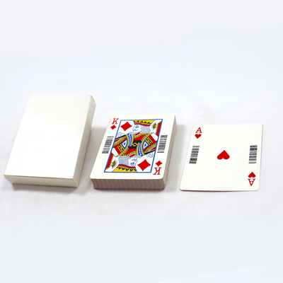 کارت حرفه ای بارکد بازی 300/350/400gsm کارت کارت